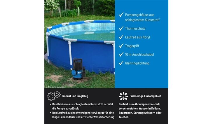 Güde Schmutzwassertauchpumpe GS 4003 P 94638