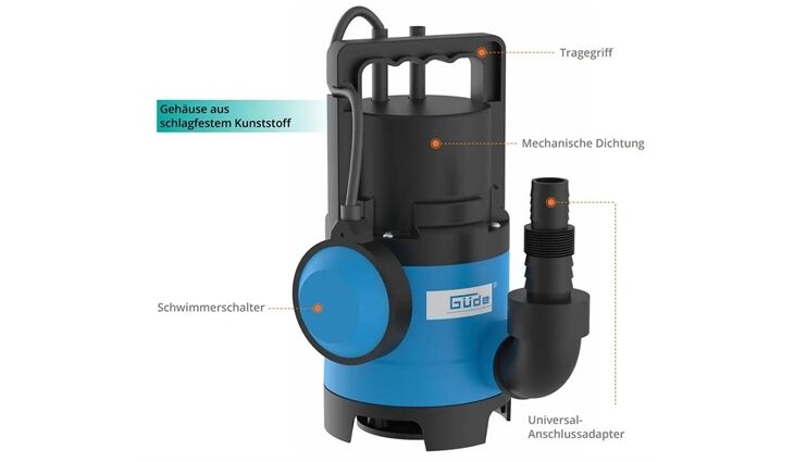 Güde Schmutzwassertauchpumpe GS 4003 P 94638