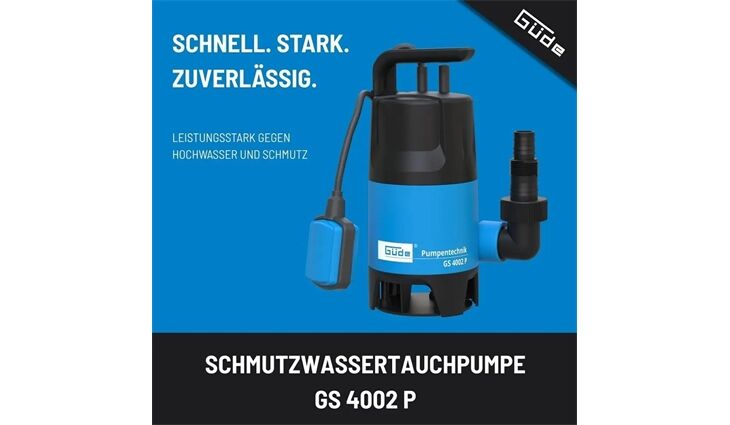 Güde Schmutzwassertauchpumpe GS4002 P 94630