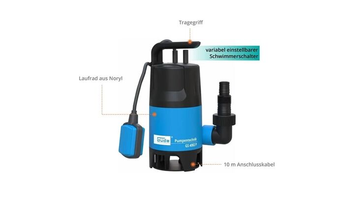 Güde Schmutzwassertauchpumpe GS4002 P 94630