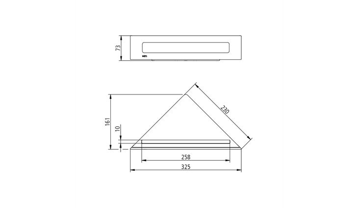 SAM Duschablage Eck myduschway Nr.4003107010