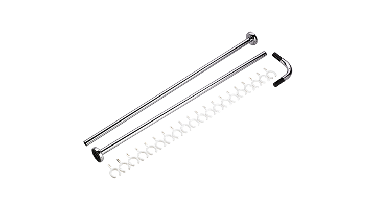 SAM freeline Duschvorhangsystem Winkelform Nr. 1384152010
