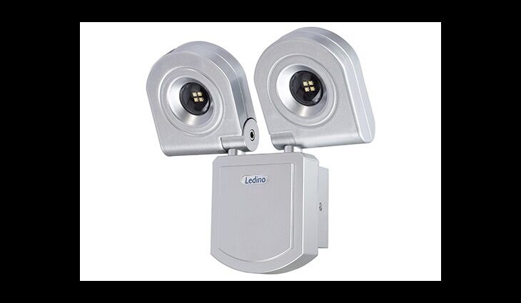 Ledino LED-Strahler Steglitz 20S 20W, silber