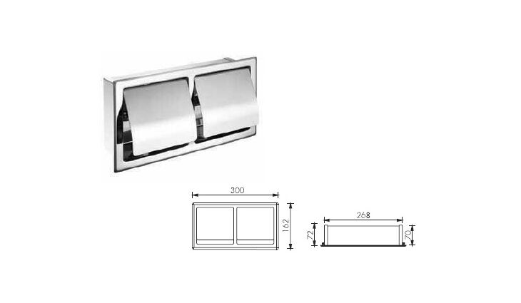 SAM 3000 Einbau Papierhalter doppelt Nr.0032565019