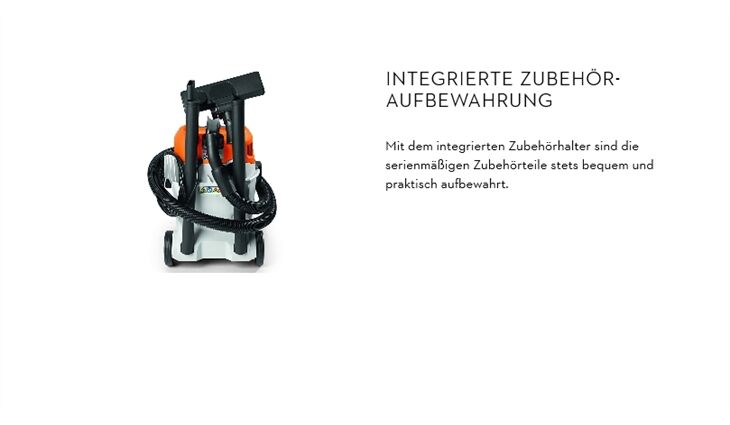 STIHL SE 33 Nass- und Trockensauger - Hohe Leistung