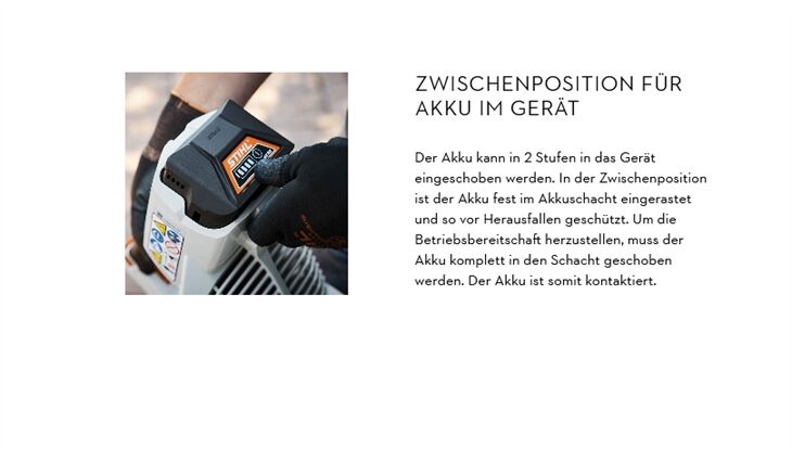 STIHL BGA 57 Akku Blasgerät 45230115960