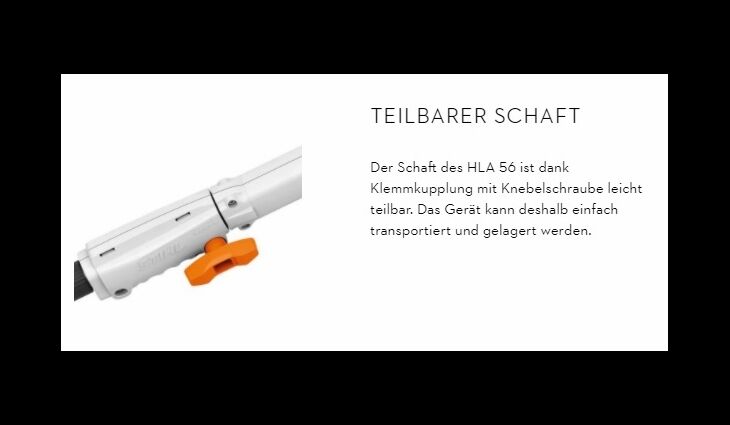 STIHL HLA 56 Akku-Heckenschneider SoloGerät HA010112910